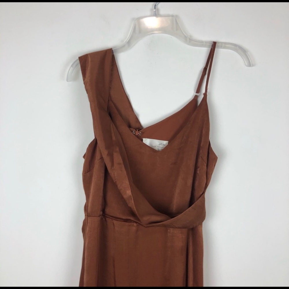 Lulu’s JOA Off Shoulder Leg Slit Midi Dress - Picture 4 of 10